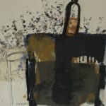 Tusche, Mischtechnik auf Papier, 1991