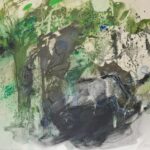 Mischtechnik auf Leinwand, 1991