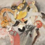 Mischtechnik auf Papier,