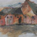 Tempera auf Papier, 50x70 cm, 1989