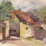 Tempera auf Papier, 50x70 cm, 1989